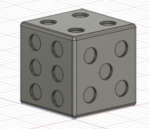 view two of dice